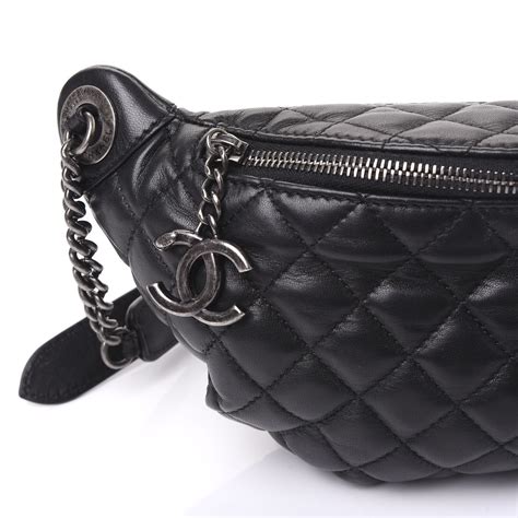 chanel fanny pack dupe|chanel lambskin fanny bag.